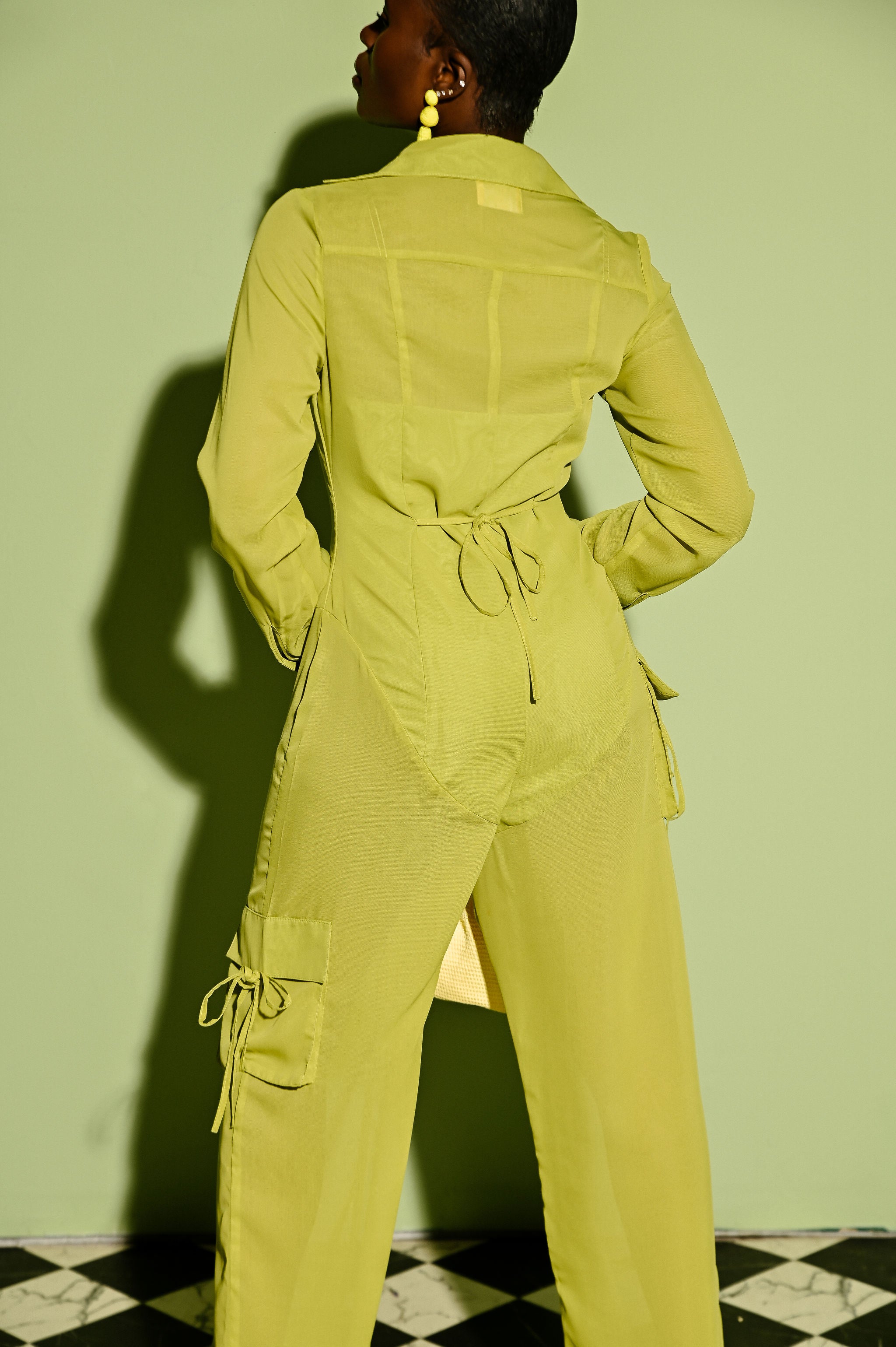 Contour Jumpsuit (Green)