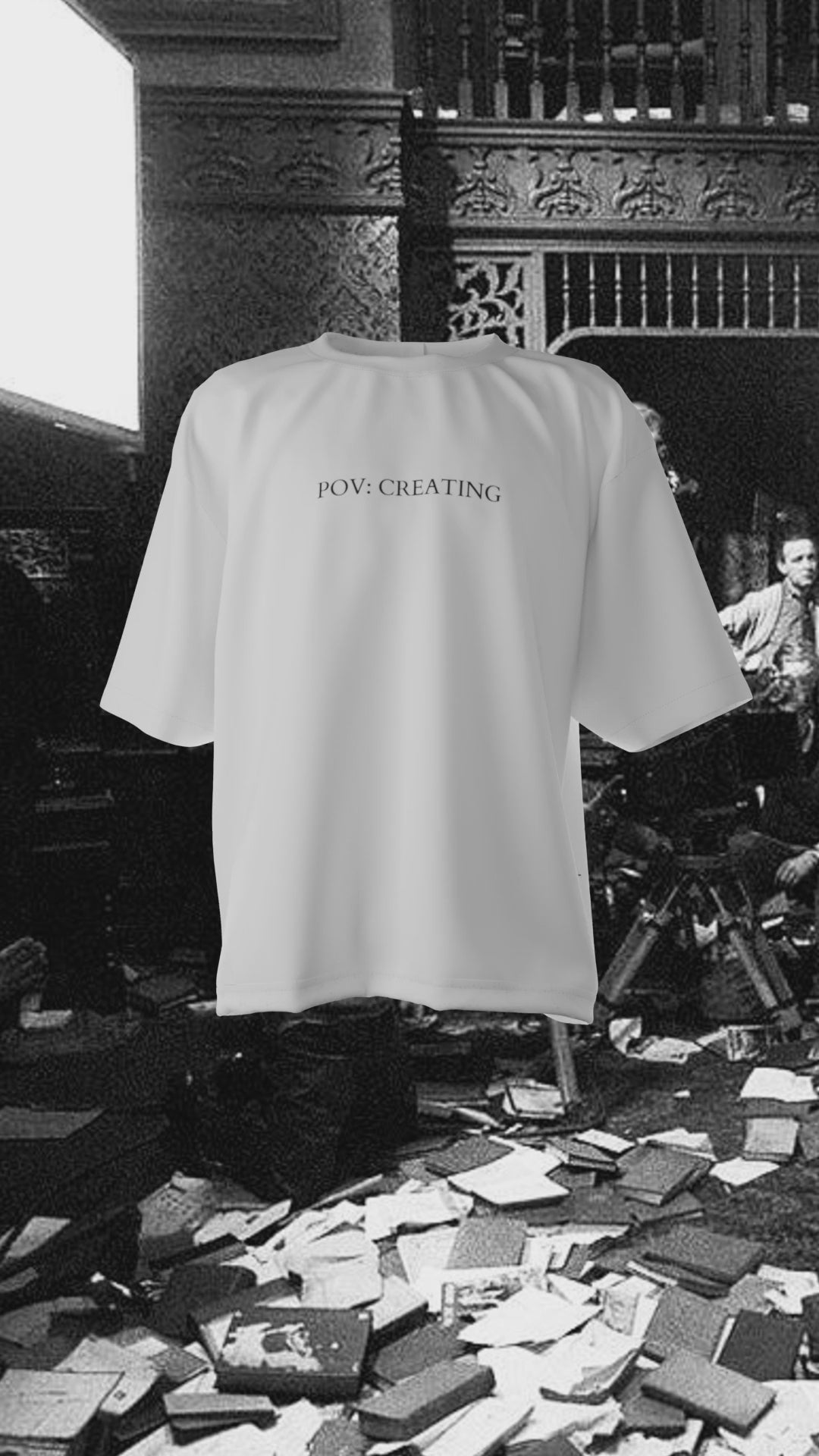 POV: Creating Oversized T-Shirt